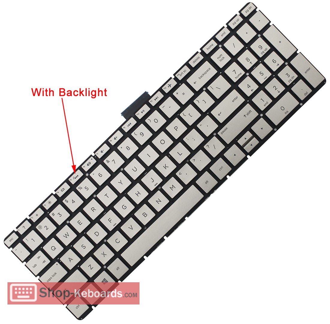 HP 928507-161 Keyboard replacement