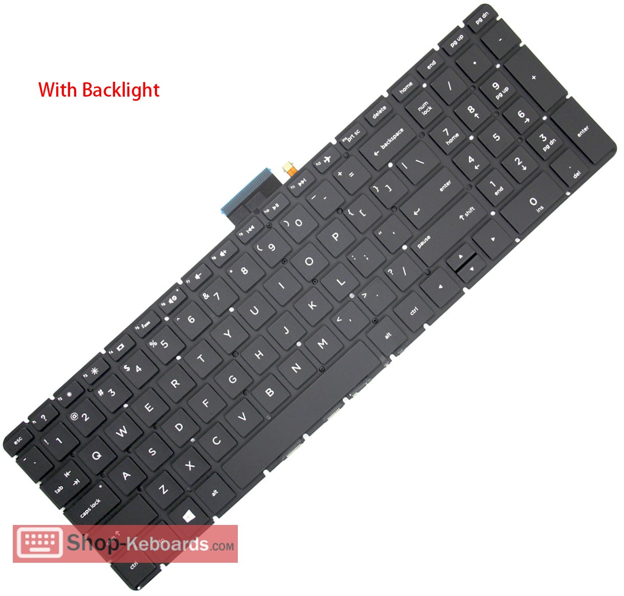 HP 928507-161 Keyboard replacement