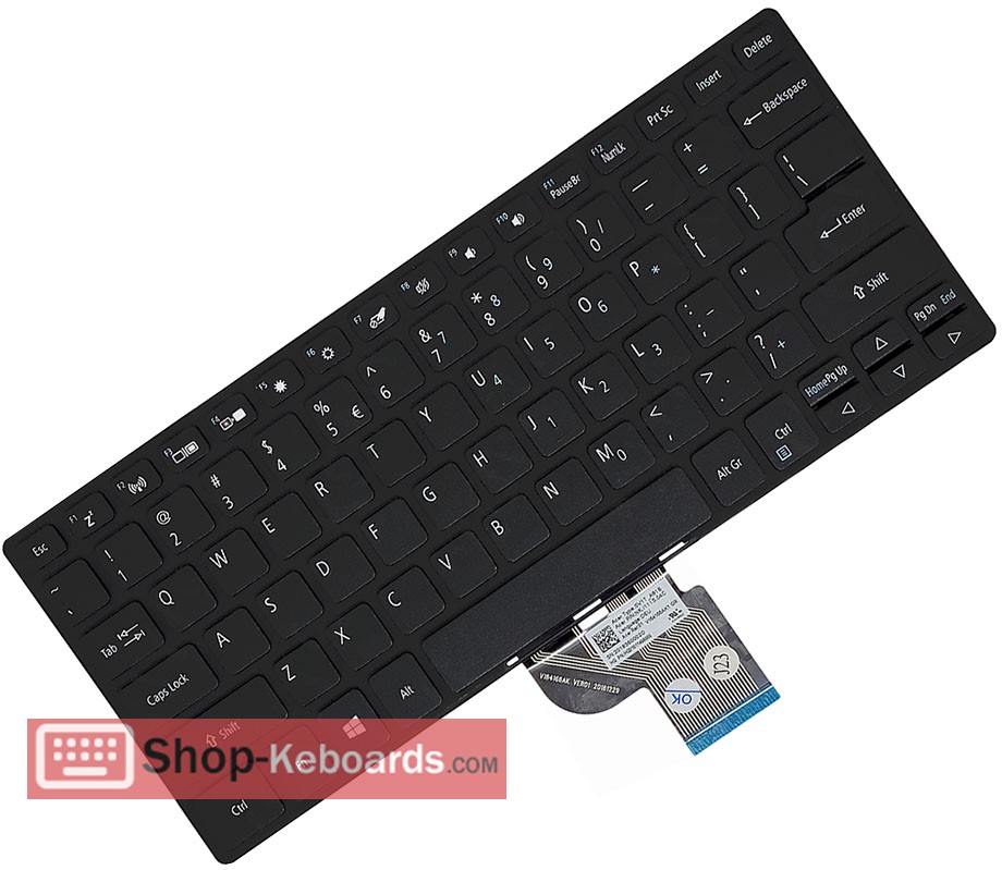 Acer SP111-33 Keyboard replacement