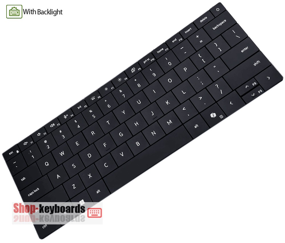 Dell XPS 16 DA16260 Keyboard replacement
