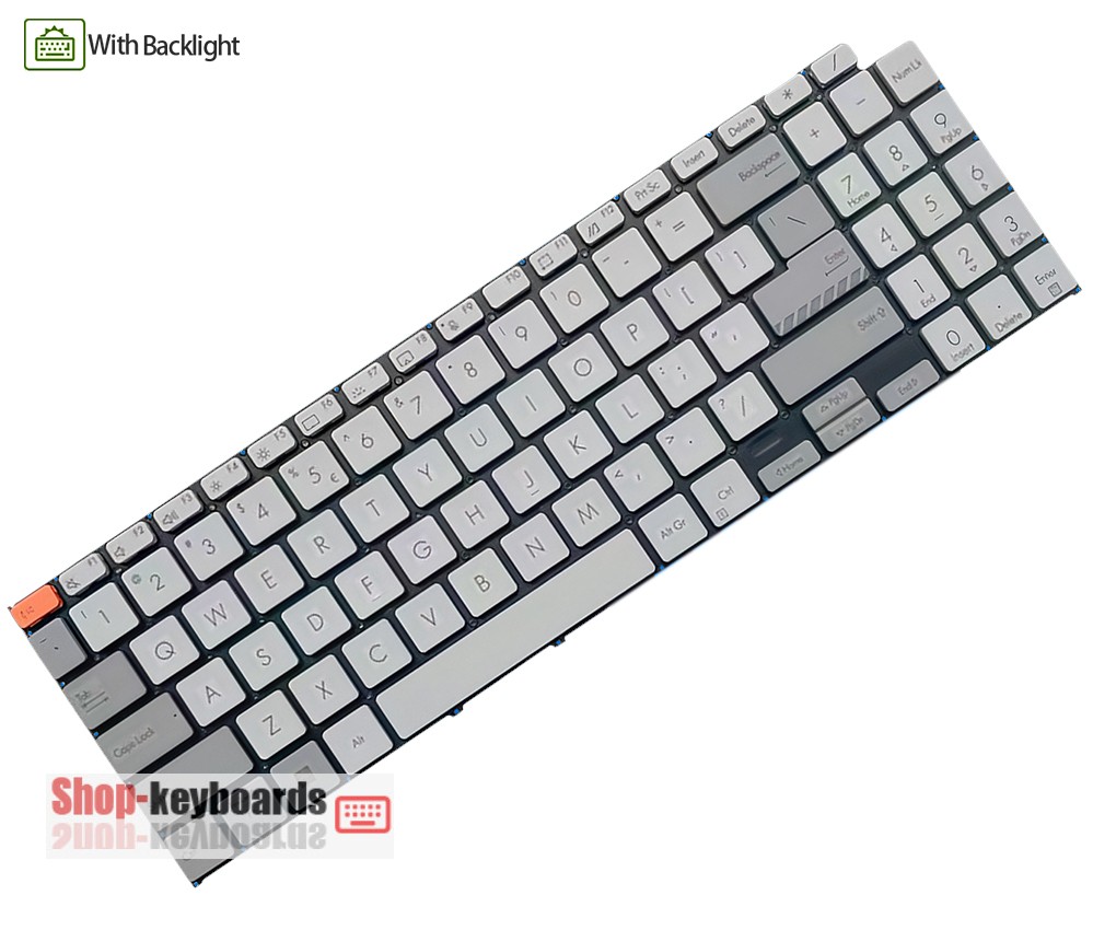 Asus 0KNB0-582KUK00 Keyboard replacement