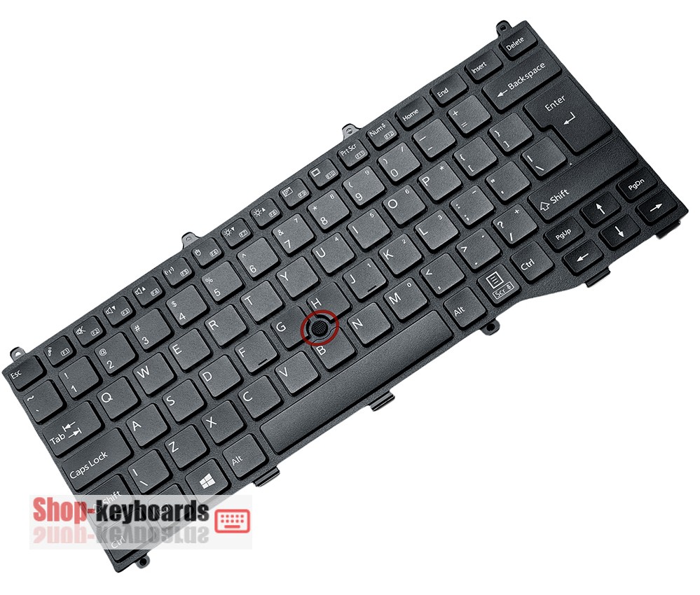 Fujitsu 7U13A1 Keyboard replacement