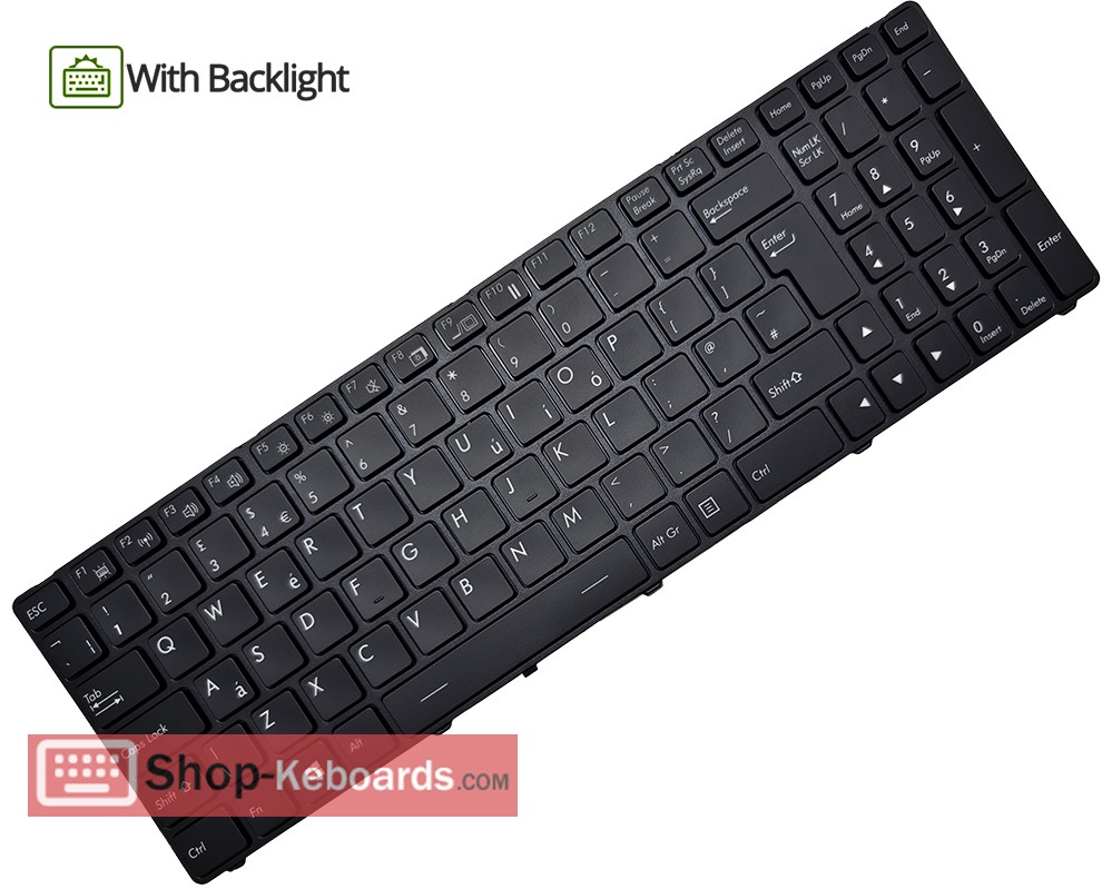 GETAC V111418BS1 Keyboard replacement