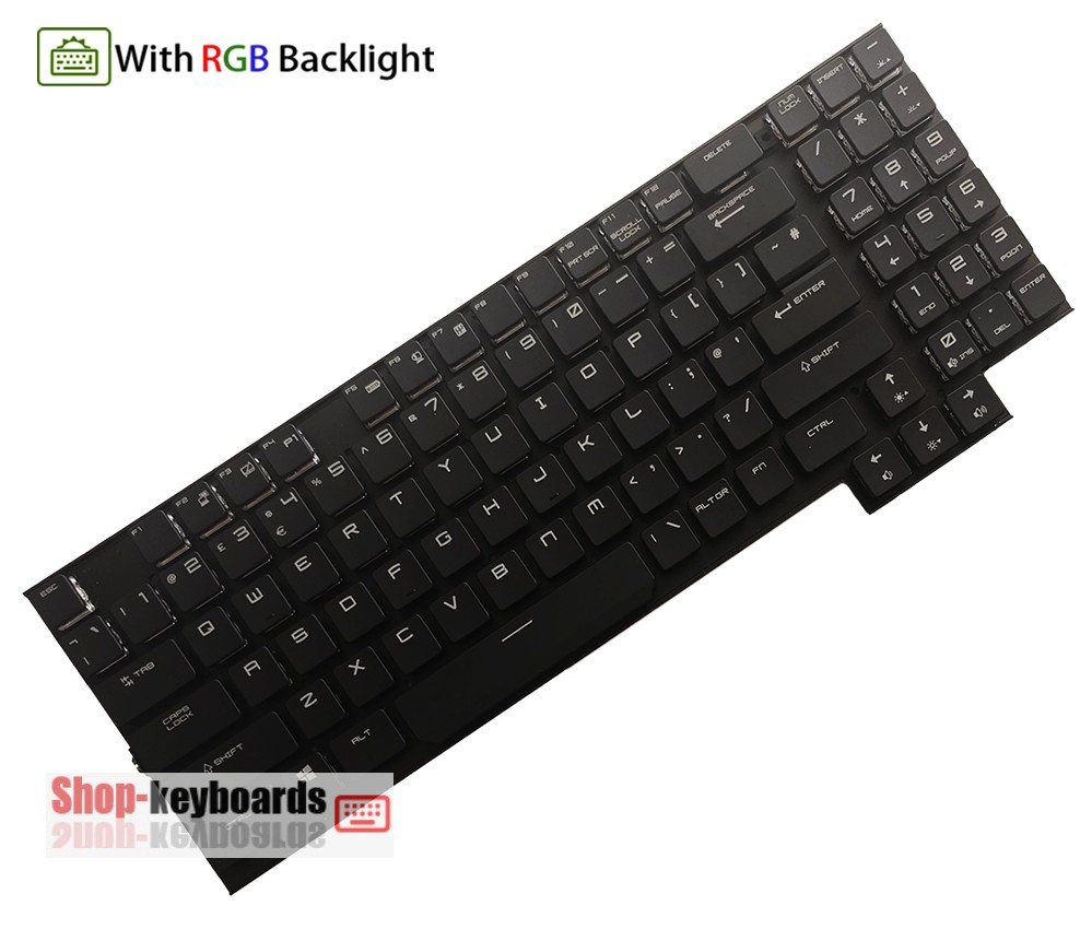MSI GT75 Titan 8RG Keyboard replacement
